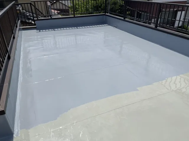 通気緩衝防水・屋上防水のイメージ